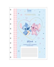 imagem principal do produto Caderno Refil Discbook Universitário Stitch
