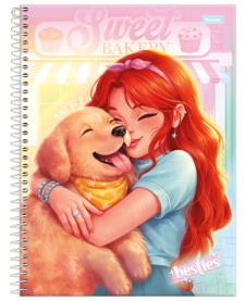 imagem principal do produto Caderno Universitário Besties