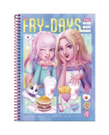 imagem principal do produto Caderno Universitário Capa Dura Amigas Para Sempre