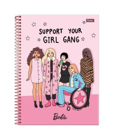 imagem principal do produto Caderno Universitário Capa Dura Barbie by Nanaths