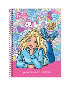 imagem principal do produto Caderno Universitário Capa Dura Barbie FIT