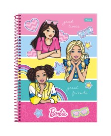 imagem principal do produto Caderno Universitário Capa Dura Barbie FIT
