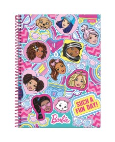 imagem principal do produto Caderno Universitário Capa Dura Barbie FIT