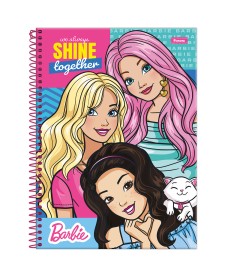 imagem principal do produto Caderno Universitário Capa Dura Barbie