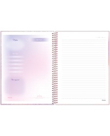 imagem de detalhe produto Caderno Universitário Capa Dura Blush