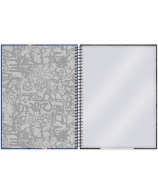 imagem de detalhe produto Caderno Universitário Capa Dura Bomber