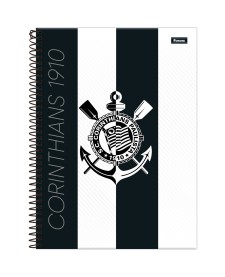 imagem principal do produto Caderno Universitário Capa Dura Corinthians