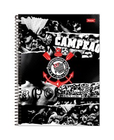 imagem principal do produto Caderno Universitário Capa Dura Corinthians