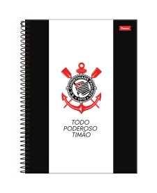 imagem principal do produto Caderno Universitário Capa Dura Corinthians