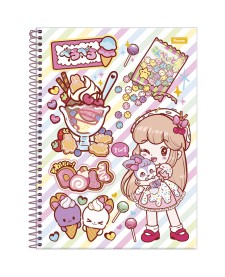 imagem principal do produto Caderno Universitário Capa Dura Doll
