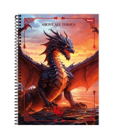 imagem principal do produto Caderno Universitário Capa Dura Drakos