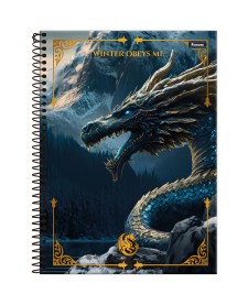 imagem principal do produto Caderno Universitário Capa Dura Drakos