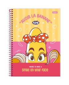 imagem principal do produto Caderno Universitário Capa Dura Fini