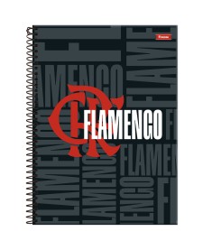 imagem principal do produto Caderno Universitário Capa Dura Flamengo