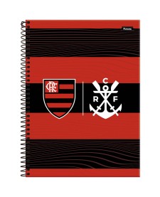imagem principal do produto Caderno Universitário Capa Dura Flamengo