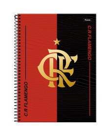 imagem principal do produto Caderno Universitário Capa Dura Flamengo