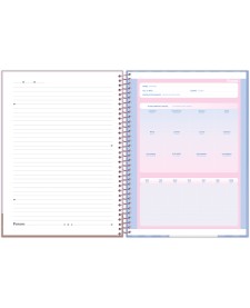 imagem de detalhe produto Caderno Universitário Capa Dura Fluffy Friend
