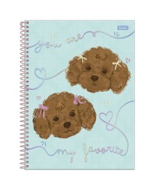 imagem principal do produto Caderno Universitário Capa Dura Fluffy Friend