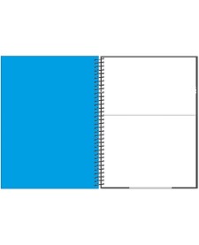 imagem de detalhe produto Caderno Universitário Capa Dura Fluor Mix