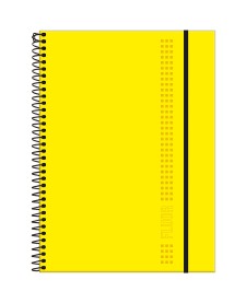 imagem principal do produto Caderno Universitário Capa Dura Fluor Mix