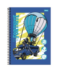 imagem principal do produto Caderno Universitário Capa Dura Fortnite