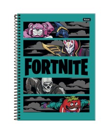 imagem principal do produto Caderno Universitário Capa Dura Fortnite