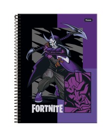 imagem principal do produto Caderno Universitário Capa Dura Fortnite