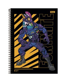 imagem principal do produto Caderno Universitário Capa Dura Fortnite