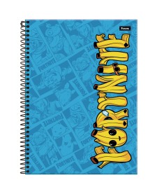 imagem principal do produto Caderno Universitário Capa Dura Fortnite
