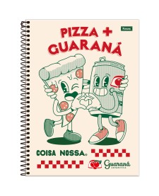 imagem principal do produto Caderno Universitário Capa Dura Guaraná