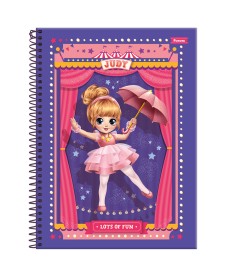 imagem principal do produto Caderno Universitário Capa Dura Judy