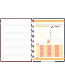 imagem de detalhe produto Caderno Universitário Capa Dura Mickey Mouse