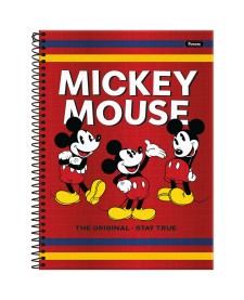 imagem principal do produto Caderno Universitário Capa Dura Mickey Mouse