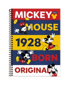 imagem principal do produto Caderno Universitário Capa Dura Mickey Mouse