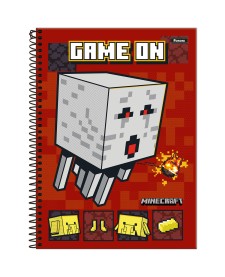 imagem principal do produto Caderno Universitário Capa Dura Minecraft