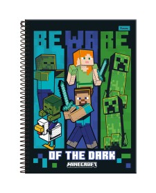 imagem principal do produto Caderno Universitário Capa Dura Minecraft