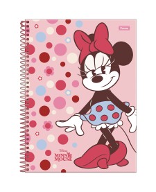 imagem principal do produto Caderno Universitário Capa Dura Minnie Mouse