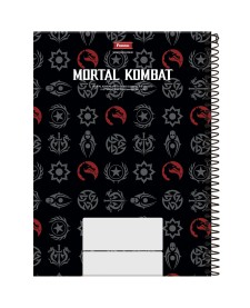 imagem de detalhe produto Caderno Universitário Capa Dura Mortal Kombat