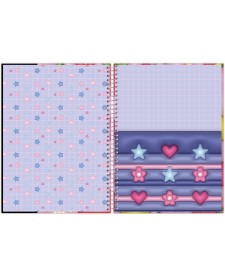 imagem de detalhe produto Caderno Universitário Capa Dura Nice Cream