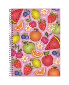 imagem principal do produto Caderno Universitário Capa Dura Nice Cream