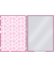 imagem de detalhe produto Caderno Universitário Capa Dura Pink Power