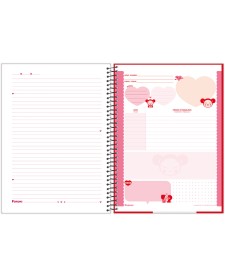imagem de detalhe produto Caderno Universitário Capa Dura Pucca