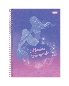 imagem principal do produto Caderno Universitário Capa Dura Sereia