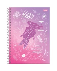 imagem principal do produto Caderno Universitário Capa Dura Sereia