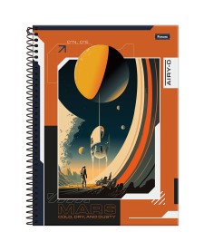 imagem principal do produto Caderno Universitário Capa Dura Spacefly