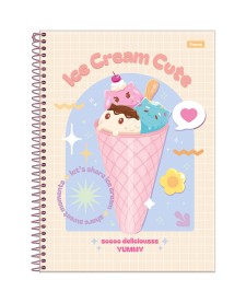 imagem principal do produto Caderno Universitário Capa Dura Sugar Rush