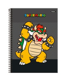 imagem principal do produto Caderno Universitário Capa Dura Super Mario