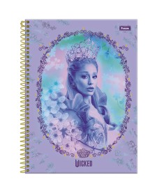 imagem principal do produto Caderno Universitário Capa Dura Wicked