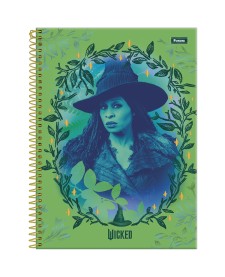imagem principal do produto Caderno Universitário Capa Dura Wicked