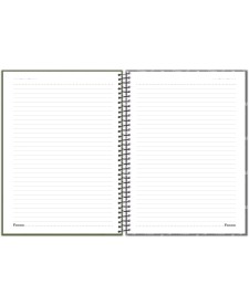 imagem de detalhe produto Caderno Universitário Capa Flexível Cliff